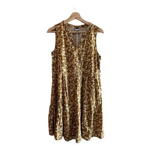 Peasant sleeveless dress small